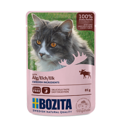 BOZITA KAWAŁKI W GALARETCE Z ŁOSIEM SASZETKA 85G